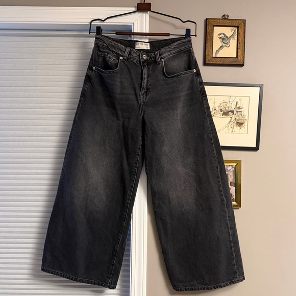 Free People We the Free Misha Barrel Wide Leg Jeans - Picture 2 of 5